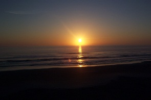 Sunrise from balcony
